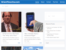 Tablet Screenshot of brianplowcha.com